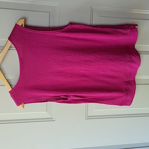 Sanctuary Fuchsia Linen Sleeveless Size M - Picture 5 of 7